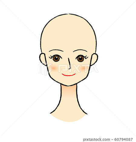 Woman beauty skin head Woman beauty skin head 60794087