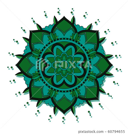 Mandala patterns on white background Mandala patterns on white background 60794655