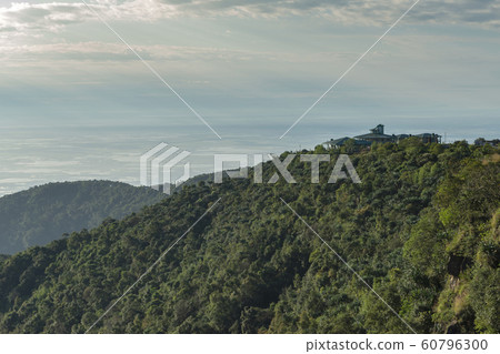 Bangladesh plains seen from Cherrapunjee, Meghalaya, India 60796300