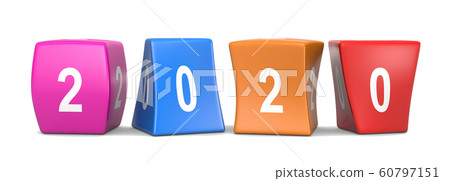 2020 Text Funny Cubes 60797151