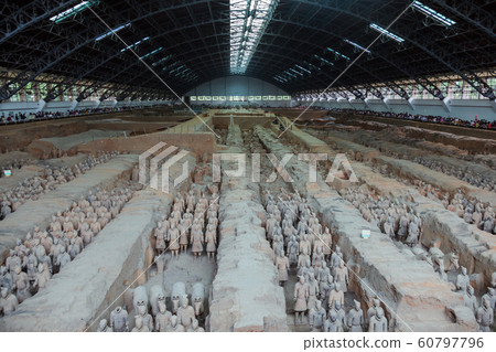 Warriors of famous Terracotta Army in Xian China 60797796
