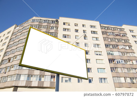 Empty advertisement billboard Empty advertisement billboard 60797872