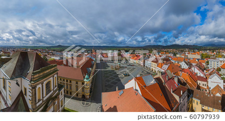 Old center in town Jicin - Czech Republic 60797939