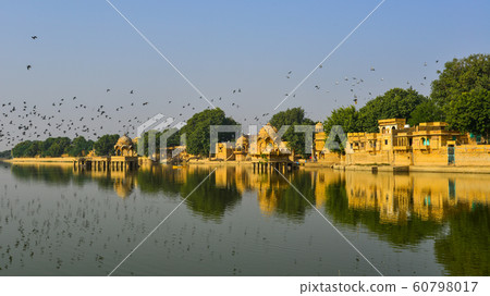 Gadsisar Lake in Jaisalmer, India Gadsisar Lake in Jaisalmer, India 60798017