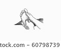 Foot pot, illustration, image 60798739
