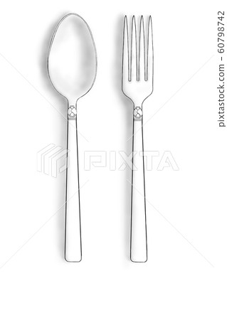 湯匙和叉子·完全原創的設計·風格·尊嚴 60798742