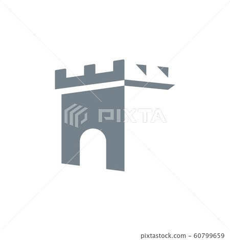 Castle icon Vector Illustration design Logo Castle icon Vector Illustration design Logo 60799659