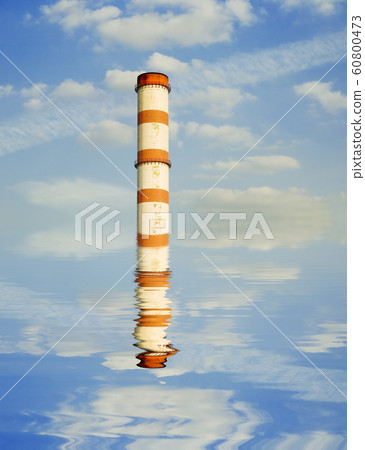 Factory chimney 60800473