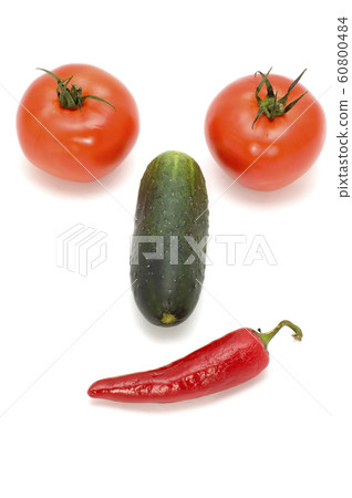face from vegetables face from vegetables 60800484