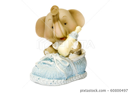 elephant calf elephant calf 60800497