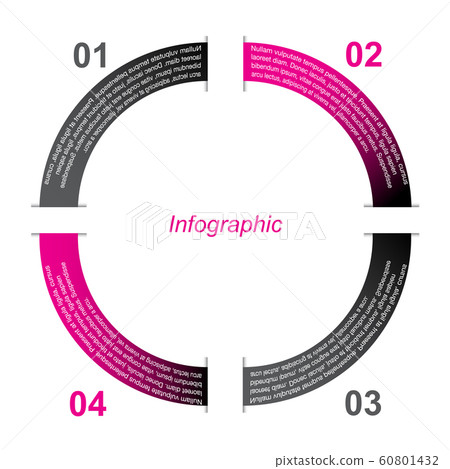 Info-graphic design template. Info-graphic design template. 60801432