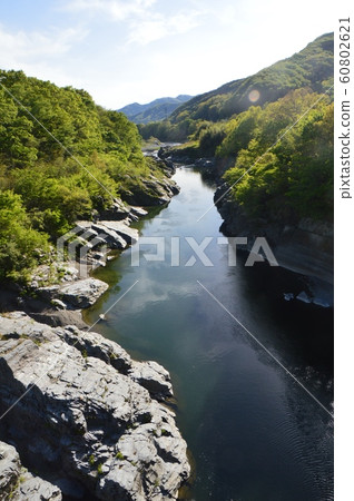 荒川中流域(ita玉縣秩父郡長鳥町/白鳥橋) 荒川中流域(ita玉縣秩父郡長鳥町/白鳥橋) 60802621
