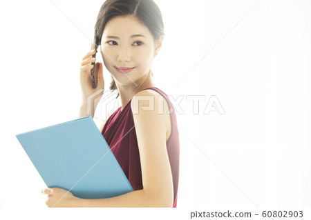 Female business call Female business call 60802903