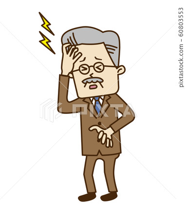 老人頭疼頭痛 老人頭疼頭痛 60803553