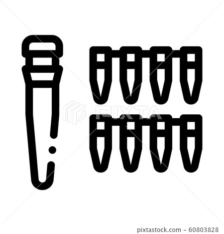 Flask Paternity Analysis Icon Outline Illustration Flask Paternity Analysis Icon Outline Illustration 60803828