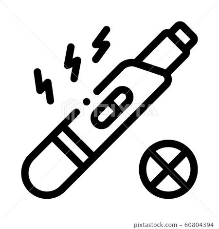 Negative Pregnancy Test Icon Outline Illustration 60804394