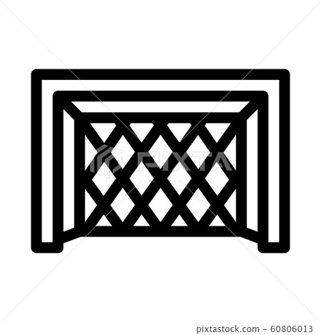 Football Goal Gate Icon Outline Illustration Football Goal Gate Icon Outline Illustration 60806013