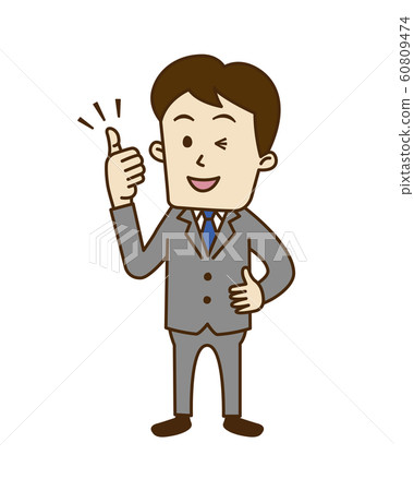 豎起大拇指 豎起大拇指 60809474