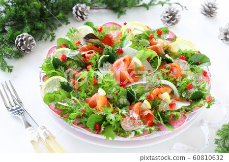 醃三文魚色拉 醃三文魚色拉 60810632