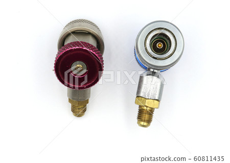 Quick coupler contains r134a adapter for 60811435
