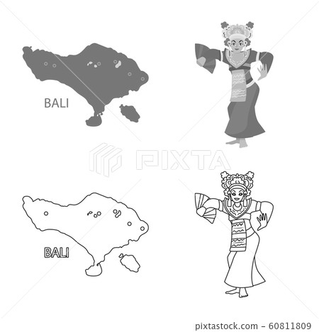 Isolated object of and travel sign. Collection of and traditional stock symbol for web. 60811809