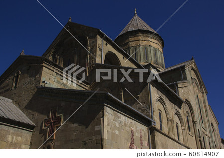 Ancient Christian Temple Svetitskhoveli October 2019, Mtskheta, Georgia 60814907
