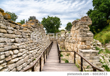Ancient City of Troy in Turkey Ancient City of Troy in Turkey 60816513