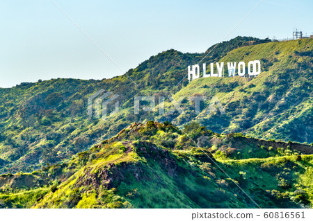 Hollywood Sign on Mount Lee in Los Angeles, California Hollywood Sign on Mount Lee in Los Angeles, California 60816561