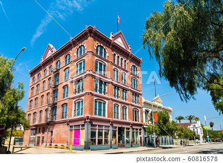 Historic Vickrey-Brunswig Building in Los Angeles Plaza Historic District, California Historic Vickrey-Brunswig Building in Los Angeles Plaza Historic District, California 60816578