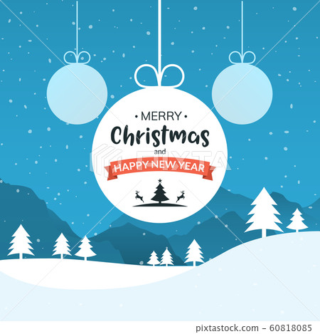 xmas ball vector background holiday card. Christmas ball background banner xmas ball vector background holiday card. Christmas ball background banner 60818085