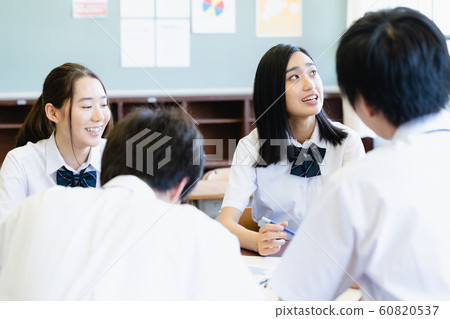 High school students group work High school students group work 60820537