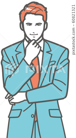 Thinking businessman Thinking businessman 60821321