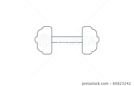 vector, dumbbell, weight 60823242