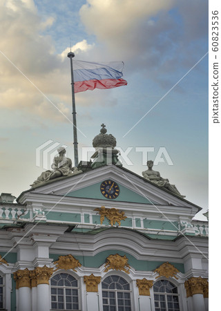 winter palace in the city of St. Petersburg. 60823536