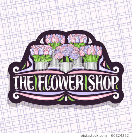 Vector logo for Flower Shop Vector logo for Flower Shop 60824252