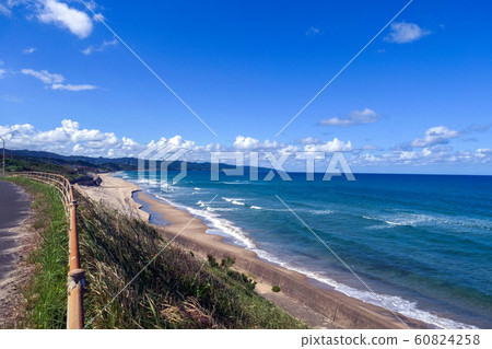 出雲海岸線鹽造路島根 60824258