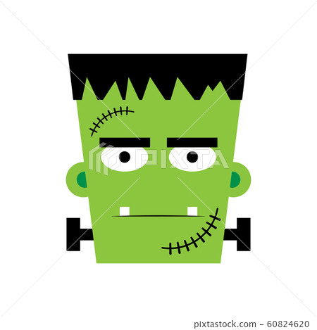Halloween Frankenstein Vector illustration. Halloween Frankenstein Vector illustration. 60824620