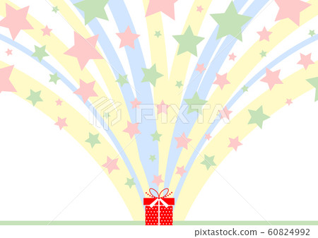 Gift box pop out star 60824992