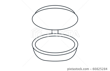 vector, beauty, compact powder 60825284