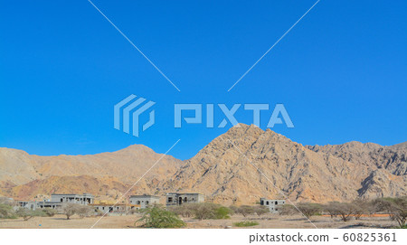Al Hajar Mountains near Ras al Khaimah, United Arab Emirates  60825361