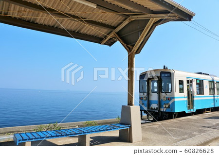 Shikoku Ehime Prefecture Aozora Shimonada Station Shikoku Ehime Prefecture Aozora Shimonada Station 60826628