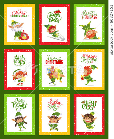 Merry Christmas, Jingle Bells Collection of Cards 60827153