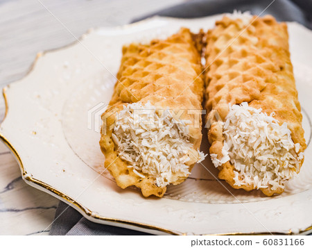 Fresh homemade pastries. Close up, side view Fresh homemade pastries. Close up, side view 60831166