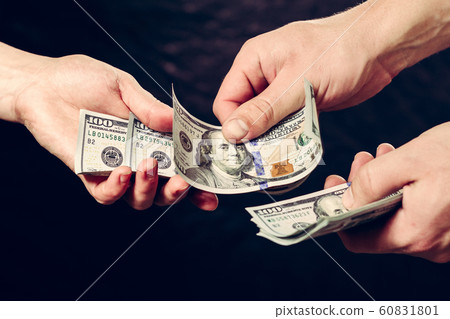 Payment of services, receiving bribes, exchange 60831801