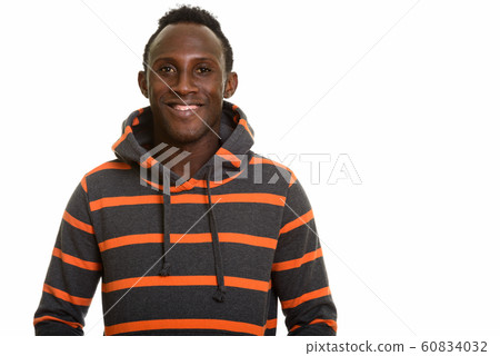 Young happy black African man smiling 60834032