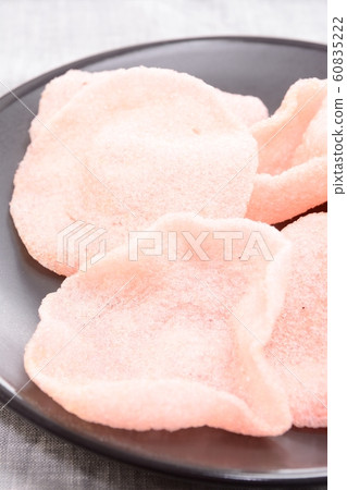 Delicious shrimp rice cracker Delicious shrimp rice cracker 60835222