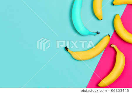 Colorful background with yellow and one blue Colorful background with yellow and one blue 60835446