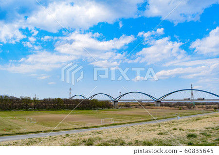 Ibaraki Prefecture Furukawa city scenery Ibaraki Prefecture Furukawa city scenery 60835645