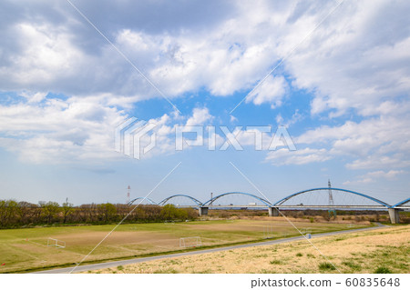 Ibaraki Prefecture Furukawa city scenery Ibaraki Prefecture Furukawa city scenery 60835648