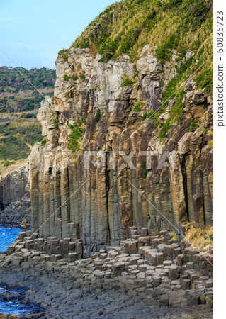 Cliff of salt bale [Hirado-shi, Nagasaki] 60835723